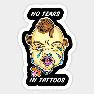 No Crybabies Sticker